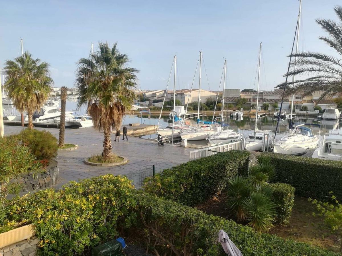 Cap Capistol Studio Le Cap D'Agde Vue Port 외부 사진