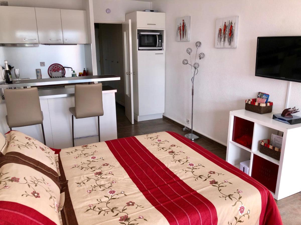 Cap Capistol Studio Le Cap D'Agde Vue Port 외부 사진