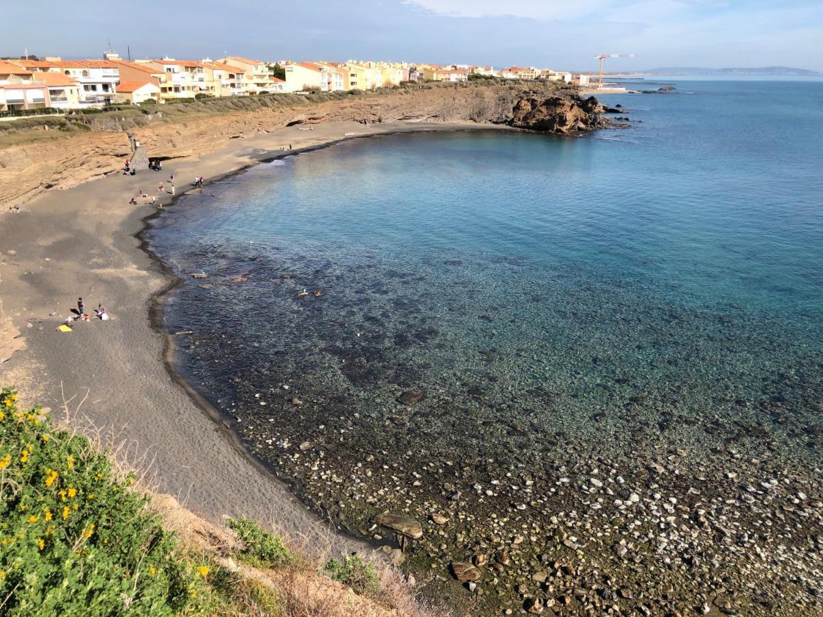 Cap Capistol Studio Le Cap D'Agde Vue Port 외부 사진